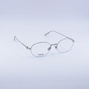 Dior NEODIORO R2U F000 Oval Eyeglasses 52mm - Shiny Palladium